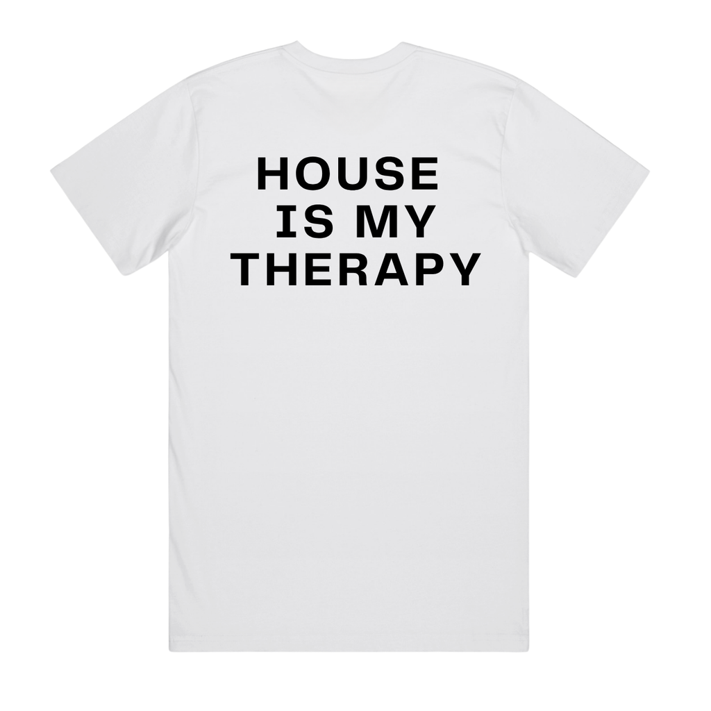 The Frequency Club T Shirt - HOUSE IS MY THERAPY