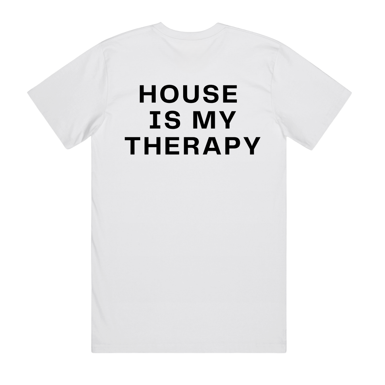 The Frequency Club T Shirt - HOUSE IS MY THERAPY