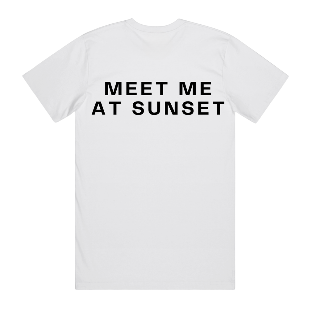 The Frequency Club T shirt - MEET ME AT SUNSET