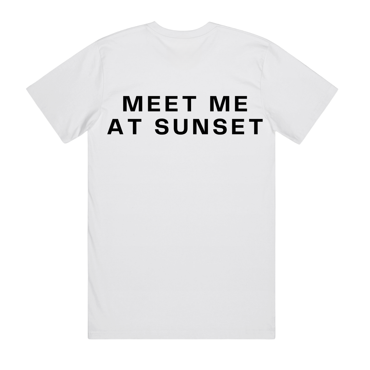 The Frequency Club T shirt - MEET ME AT SUNSET