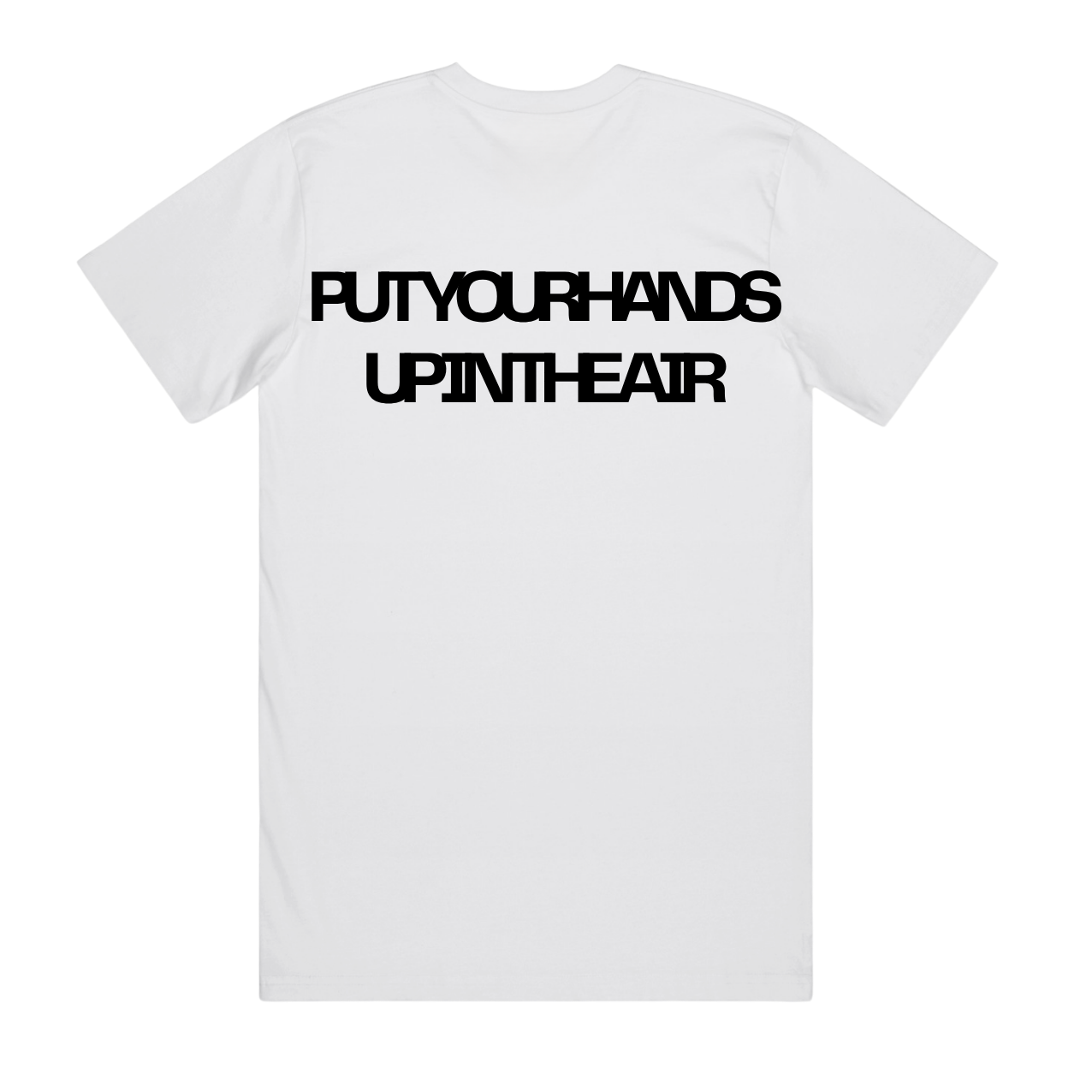 The Frequency Club T shirt - PUT YOUR HANDS UP