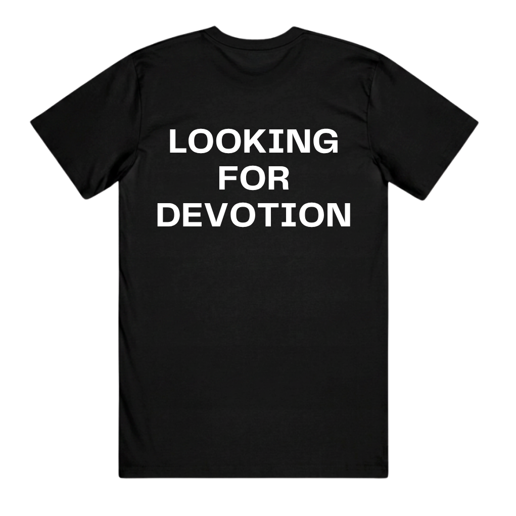 The Frequency Club T shirt - LOOKING FOR DEVOTION