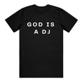 The Frequency Club T shirt - GOD IS A DJ