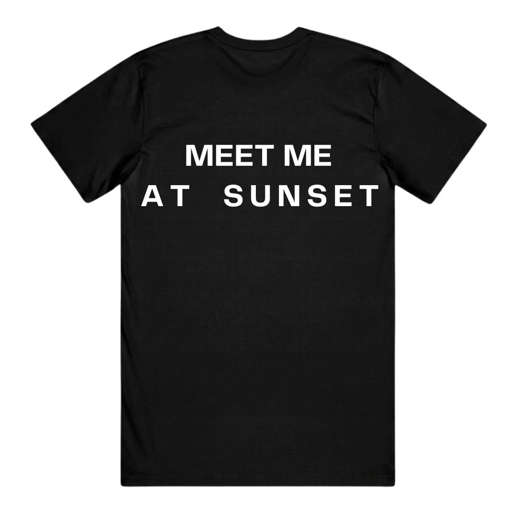 The Frequency Club T shirt - MEET ME AT SUNSET
