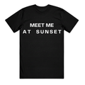 The Frequency Club T shirt - MEET ME AT SUNSET